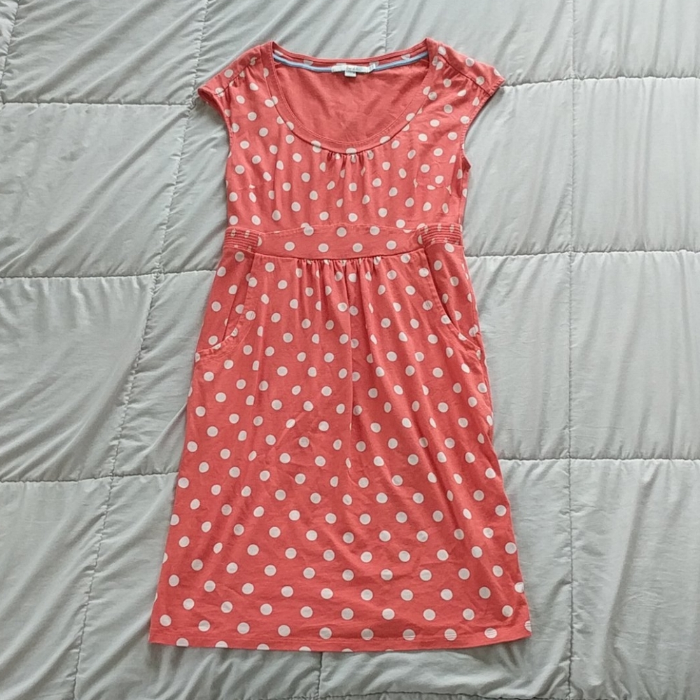 Boden polka dot dress